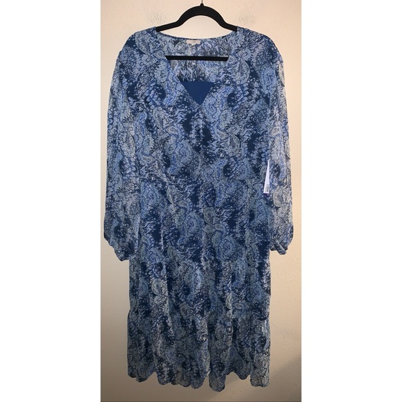 NWT Joie Parisian Paisley Maxi Dress Women’s XXL - Picture 2 of 6